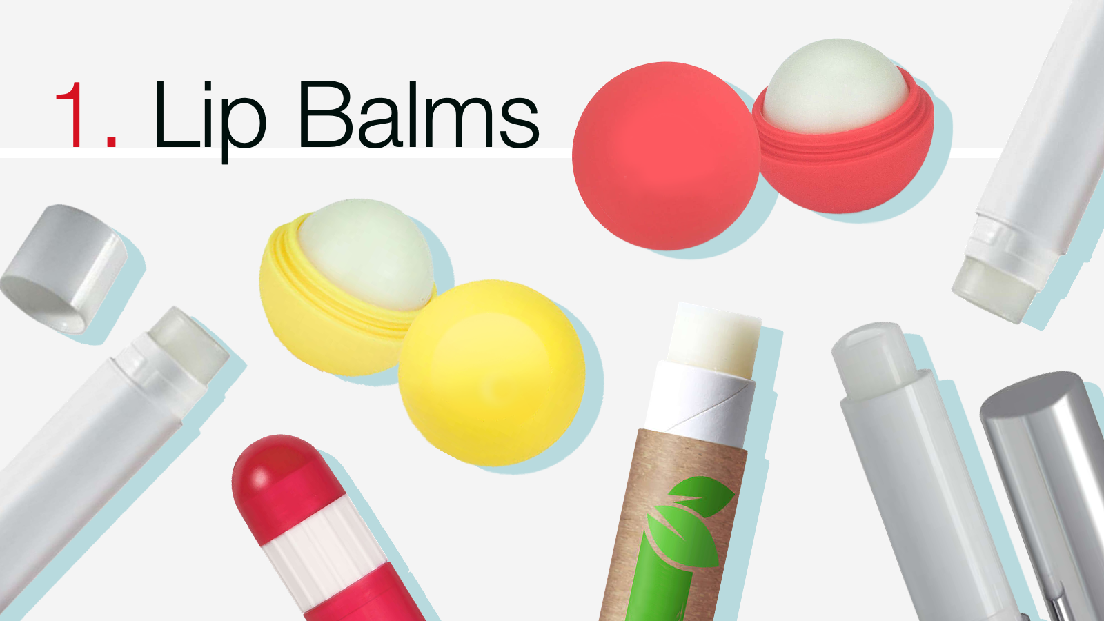 1. Lip balms